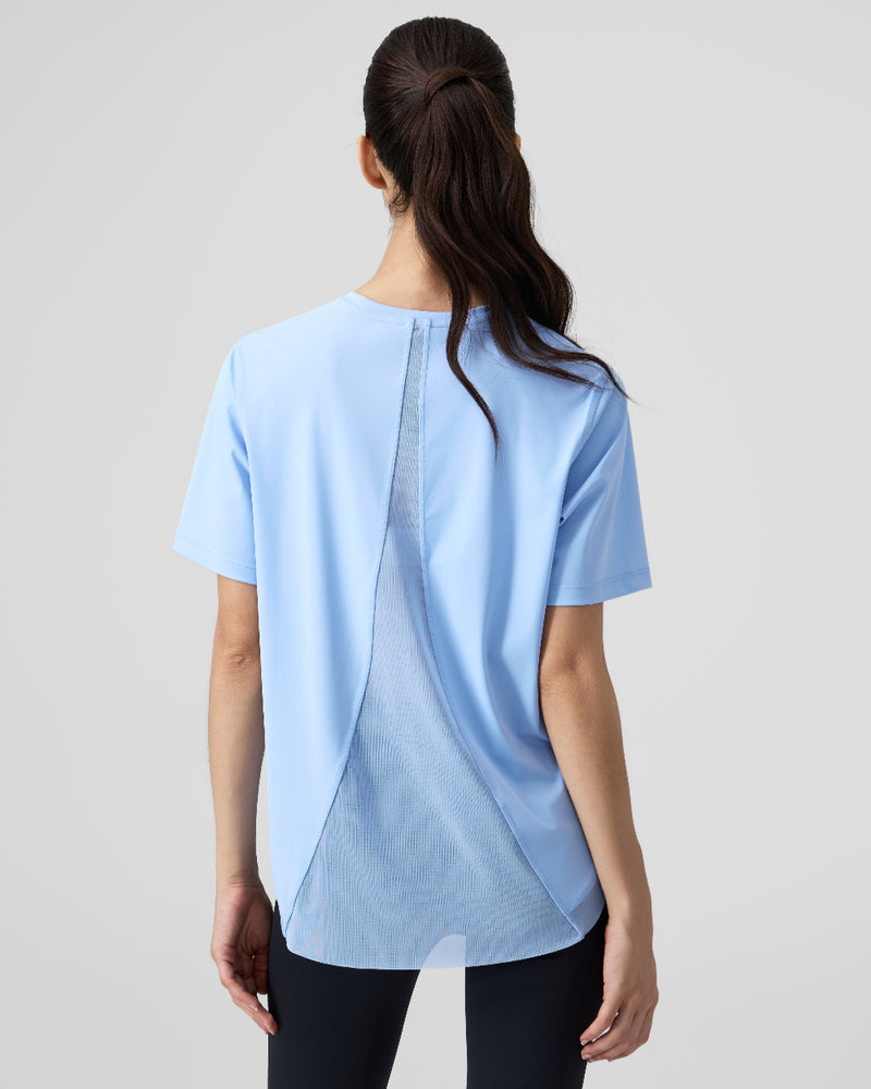 Women's Workout Athletic Mesh Back T-Shirts