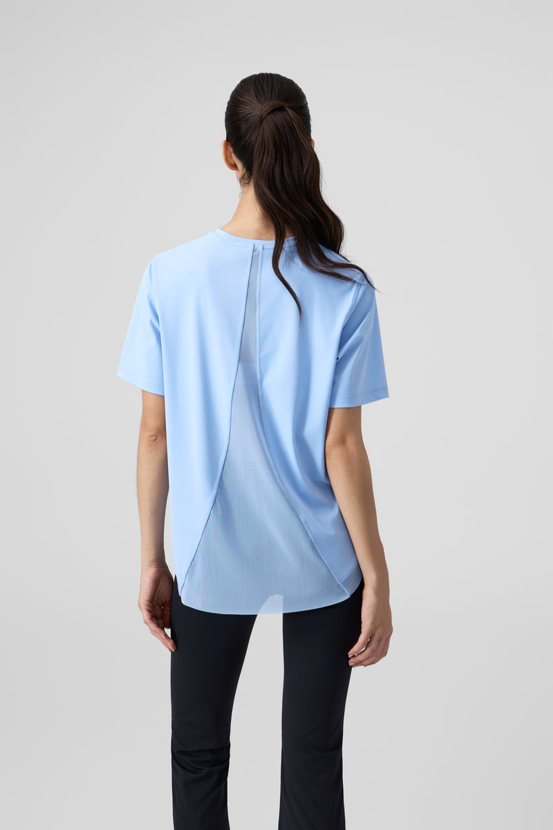 Women's Workout Athletic Mesh Back T-Shirts