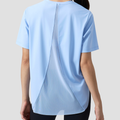 Women's Workout Athletic Mesh Back T-Shirts
