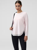 Athletic Mesh Back Workout Long Sleeve Shirts