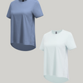 Bundle Sale A-Line/Drop Tail Design Moisture Wicking T-Shirt
