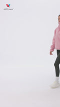 Sherpa Fleece Quarter Zip Pullover Oversized Sweatshirt